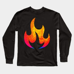 Cooking Flame Long Sleeve T-Shirt